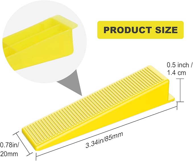 1000PCS Tile Leveling System Tile Wedges - Image 2