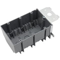 3 Gang Adjustable Electrical Outlet Box, ETL Listed, 2-hour fire-rated PVC. by YQSIYU