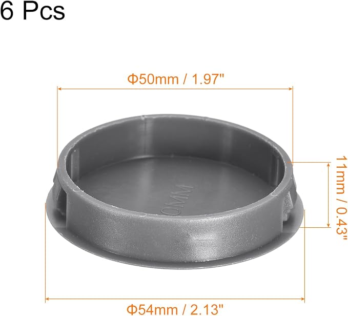uxcell 50mm/1.97" Plastic Hole Plugs - Image 2