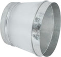 PATIKIL 12 Inch to 10 Inch Duct Reducer, Galvanized Steel Round Air Duct by PATIKIL