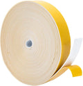 Yotache White Foam Strips Adhesive 1" x1/16, 33 Feet Long | Close Cell Foam by yotache