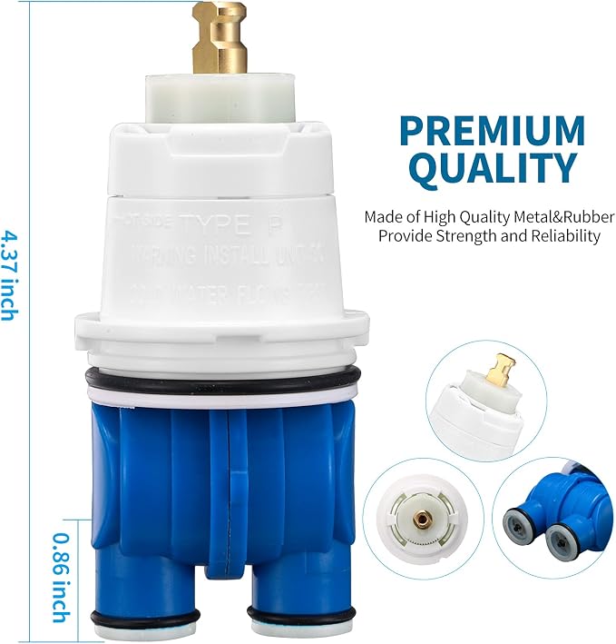 RP19804 Shower Cartridge, Faucet RP19804 Pressure Balance Cartridge - Image 3
