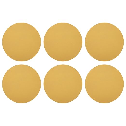 HARFINGTON 25 Pcs 9 Inch Sanding Discs 150 Grit Yellow Aluminum Oxide | Hook by HARFINGTON