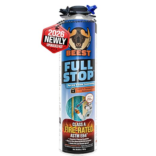 BEEST FullStop Fire-Rated Spray Foam Insulation by BEEST