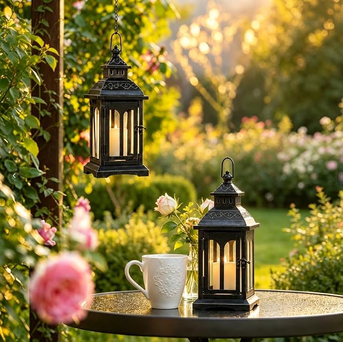 Candle Lantern Decorative Indoor & Outdoor, Halloween Decorations - Image 5