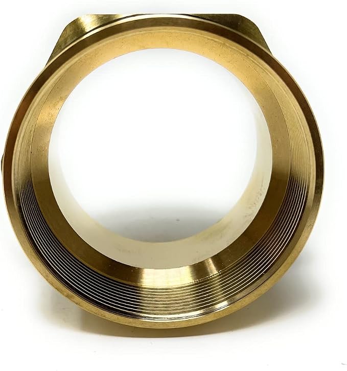 Cascada 3" G Thread Female to 3" NPT Thread Male Pipe Fitting Adapter - Image 8