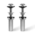 2Pcs Universal Toilet Seat Bolts Kit, Metal Heavy by Unknown