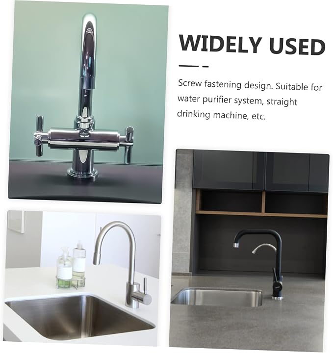 OSALADI 2 Sets Faucet Bracket Glacier Bay Replacement Parts Metal Brackets Wall - Image 3