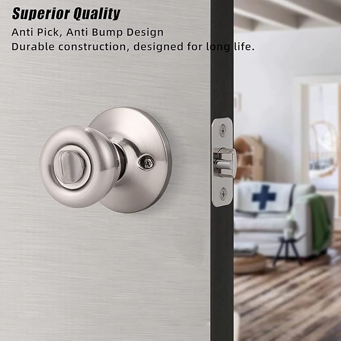 Deadbolt Strike Plate Door Backplate 1" x 2 1/4" Round Corner - Image 4