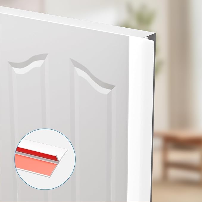 Elvone T-Shaped Weather Stripping Seal, 1.97 in x 40 ft | Flexible door seal - Image 7