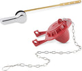Hibbent Universal Metal Front Mount Toilet Handle by Hibbent