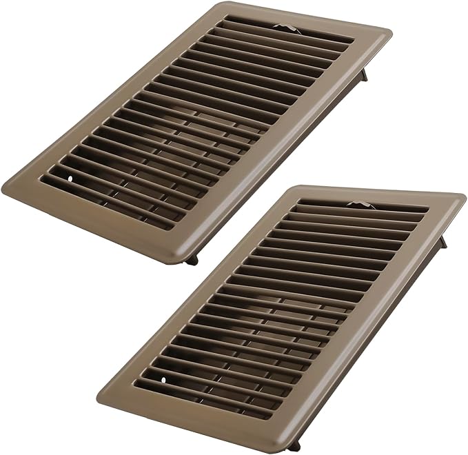 Howeall 6x10 Inch Floor Register 2 Pack by Howeall