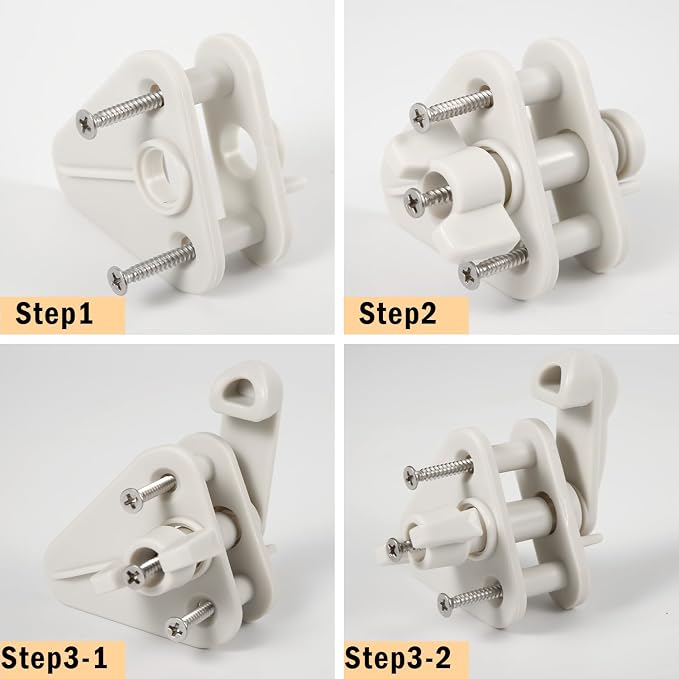 NQEUEPN Pontoon Gate Latch Replacement Kit - Image 5