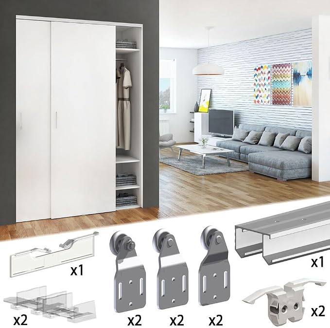 Sliding Closet Door Hardware Kit - Image 2