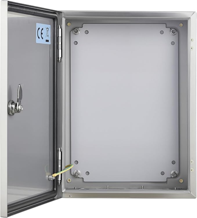 Steel Electrical Box 16" x 12" x 8" Electrical Enclosure Box 304 Stainless - Image 11