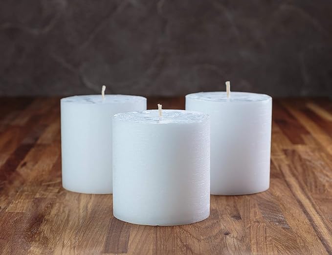 Melt Candle Pillar Candles, 3 Pack - Image 5