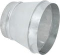 PATIKIL 9 Inch to 7 Inch Duct Reducer, Galvanized Steel Round Air Duct Reducer by PATIKIL