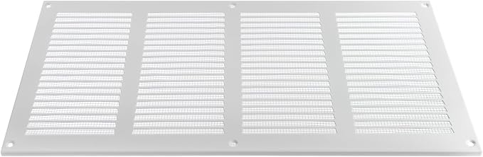 16 x 8 Inch White Galvanized Steel Return Air Register Vent Cover, AC Vent Cover - Image 7