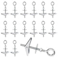 Swpeet 15 Set M6×70mm Eye Bolt Toggle Bolts and Wing Nut Kit by Swpeet