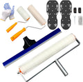 Self Leveling Cement Epoxy Flooring Tool Kit Includes 20/9/ 6in Spiked Roller by Unknown