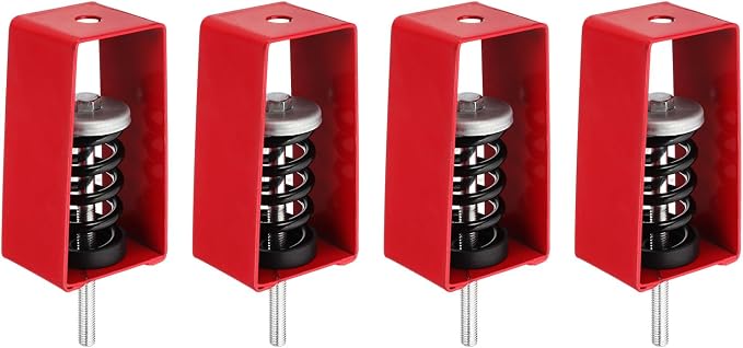 PATIKIL Ceiling Spring Vibration Isolator Hangers, 4 Pack 353lbs Mechanical by PATIKIL