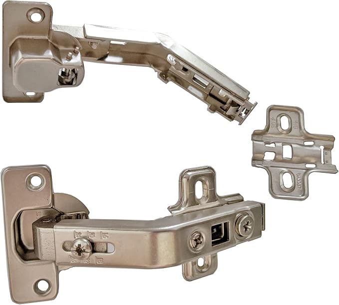Lazy Susan Cabinet Hinges 2 Pack, 135° Corner Cabinet Door Hinges - Image 5