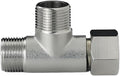 Brass 3/8" or 9/16" T-Type 3-Way Tee Splitter | 3-way pipe adapter by Unknown