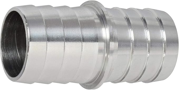 ICT Billet 1.0" to 1.0" Inch Hose Barb Splice Coupler Repair Fitting Adapter - Image 3
