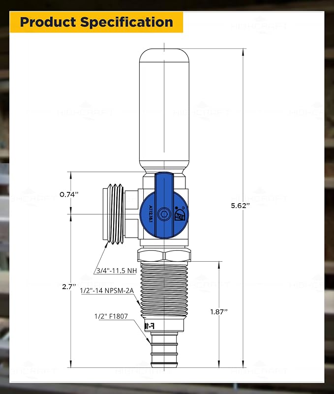 Highcraft 541QI Washing Machine Replacement Valve - Image 2