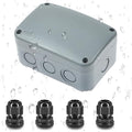 Outdoor Junction Box IP66 Weatherproof Electrical Project PVC/ABS Boxes | by NineLeaf