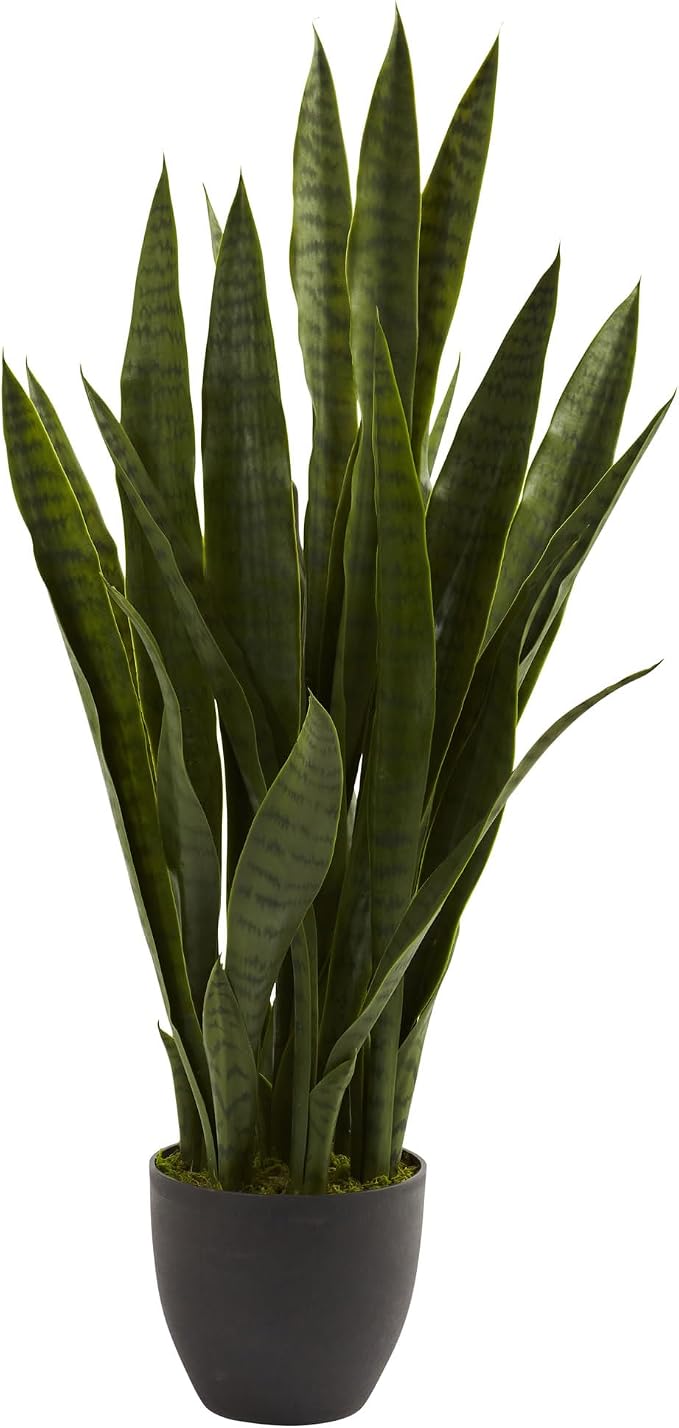 Nearly Natural 35 in Artificial Sansevieria Plant by NearlyNatural