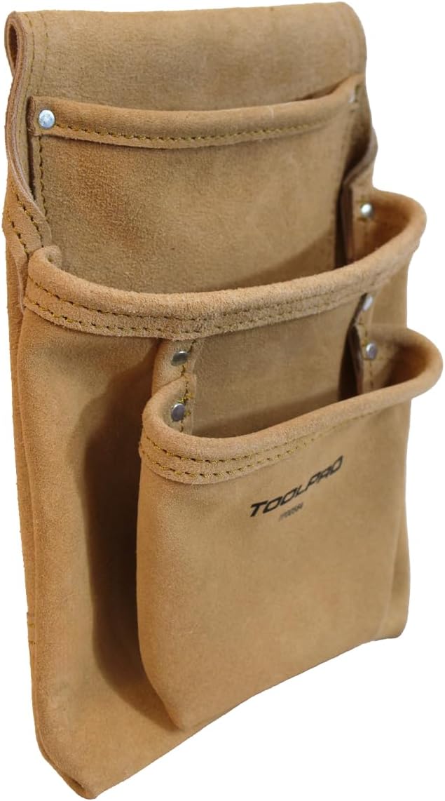 ToolPro Nail Pouch for Drywall Equipment, Pliers – for Construction, and DIY - Image 2