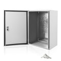 Electrical Box 24 x 16 x 12 Inch Indoor Outdoor Electrical Enclosure Box Steel by Fsehyue