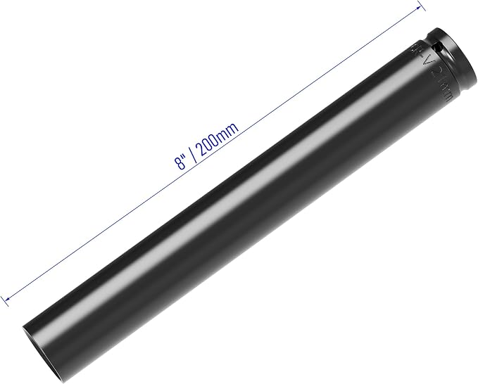 1/2" Drive Socket Set, 21mm Deep Impact Socket, Heat-Treated CR-V Steel - Image 2