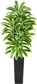 Artificial Yellow Dracaena Tree Indoor, 7FT Tall Fake Floor Plants by TXABL