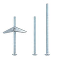 HASWARE Toggle Bolt Zinc Plated Steel and Wing Nut by HASWARE