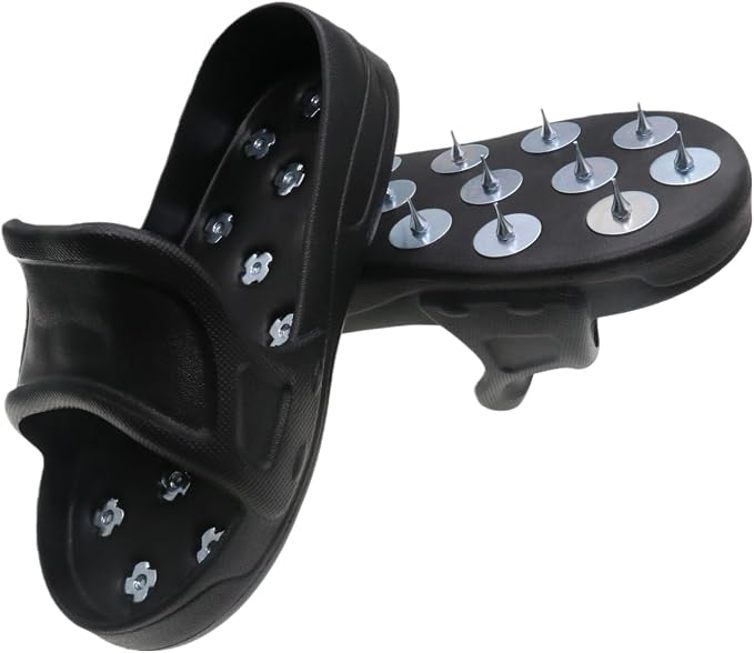 Epoxy Spiked Shoes for Epoxy Flooring, Slip-On Anti-Slip Design for Epoxy by StoneDT