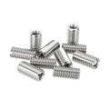 10Pcs Thread Adapter Sleeve Reducing Nut, M8 M to M6 F, 20mm Length | M8 x 1.25 by HIPICCO