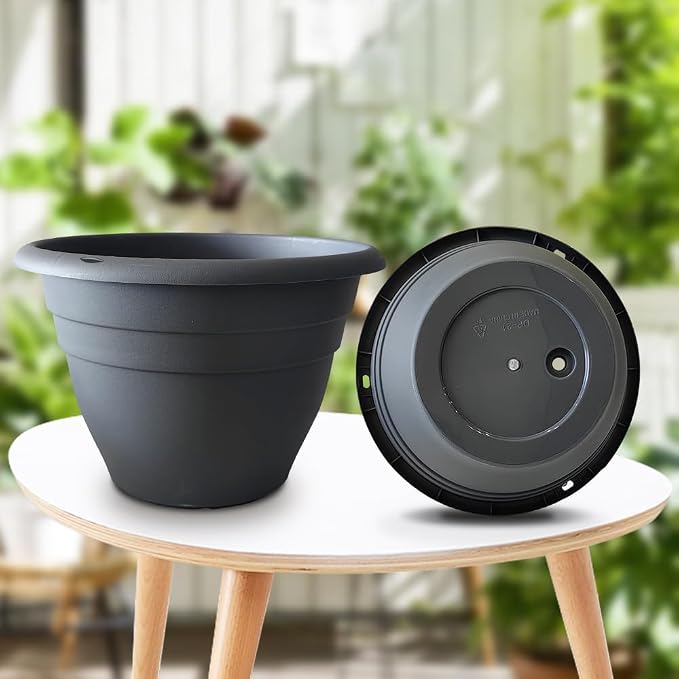 RooTrimmer 5 Pack 10 Inch Plant Pots - Image 6