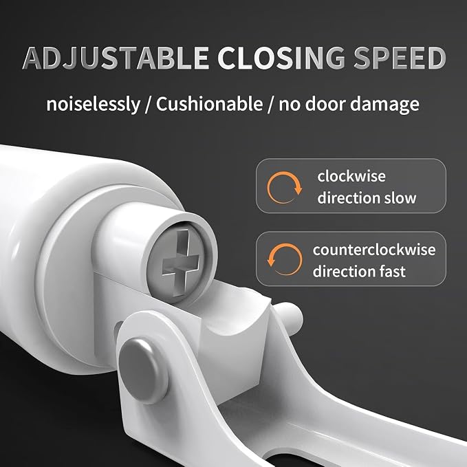 Storm Door Closer&Screen Door Closer Kit, Equipped - Image 8