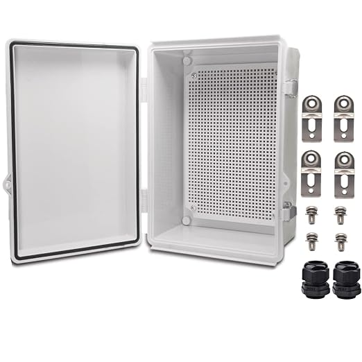 Outdoor Waterproof Electrical Box Junction Box Weatherproof IP67 ABS Plastic by YETLEBOX