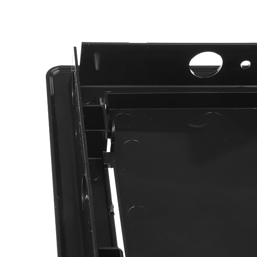 6" x 6" Black ABS Plastic Plumbing Access Panel - Image 6