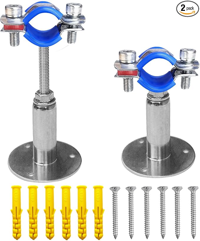 Wall Mount Ceiling Mount Pipe Supports, Adjustable Pipe Clamps 、Hangers、 by POTONZ