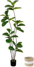 Artificial Fiddle Leaf Fig Tree 6FT by LuceAlberi