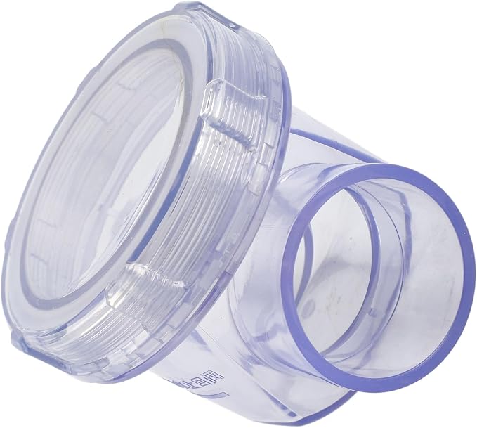 Pvc Inline Check Valve Toilet Backflow Prevention One Way Non Valve - Image 4
