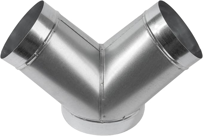 8" inch to 6" Inch Branches Y-Shape Ducting Splitter by RepaMarket