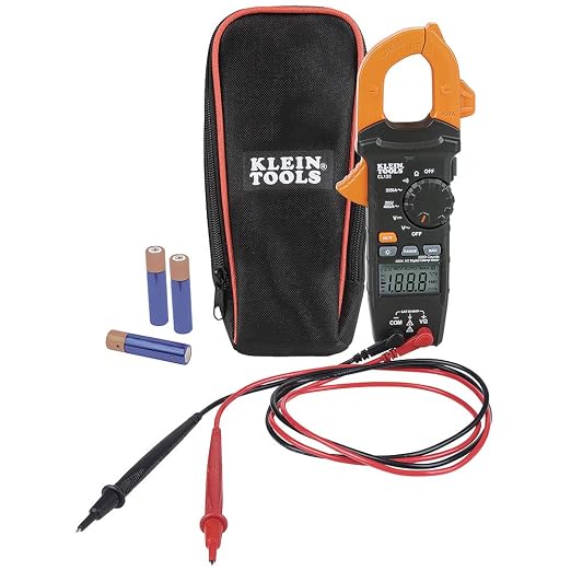 Klein Tools CL120 Digital Clamp Meter, Auto-Ranging 400 Amp AC, AC/DC Voltage by Unknown
