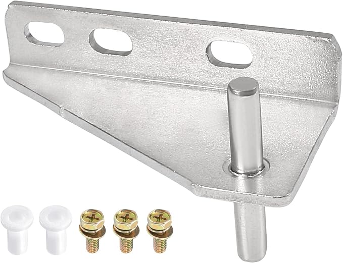 MECCANIXITY Stainless Steel Hinge Freezer Door Hinges Center Column Hinge Left - Image 3
