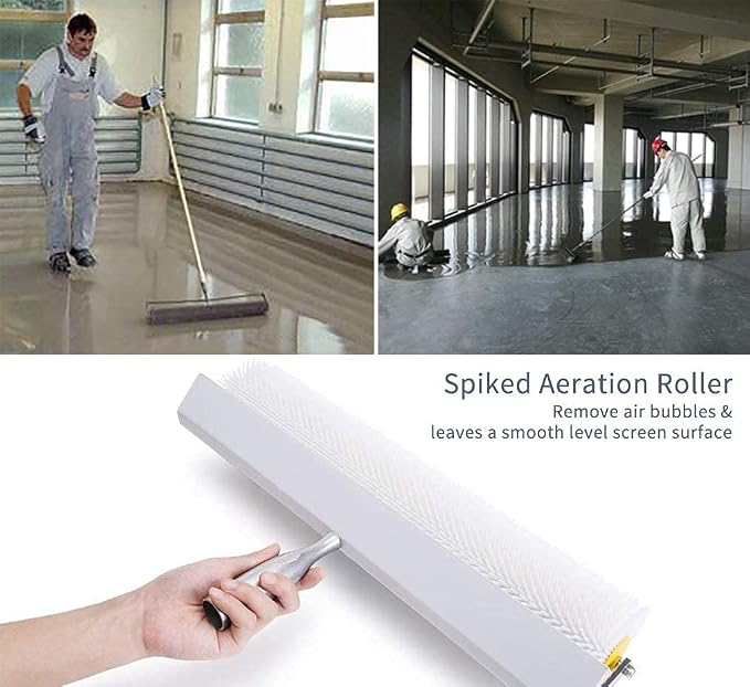 Navegando Spiked Roller for Self Leveling Concrete & Epoxy Flooring Tools - Image 5