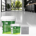 Epoxy Colored Sand Floor Paint, Marble Gray, 3 Gallon | Covers 110 Sq Ft by SHENGWEI